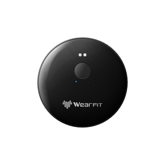 AI Mobile Phone Assistant Round Black White Simple Color Design Translation Portable Device