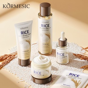ชุดผลิตภัณฑ์ดูแลผิวหน้าออร์แกนิคแบรนด์ส่วนตัว KORMESIC มาส์กหน้าเพิ่มความชุ่มชื้น ผิวกระจ่างใส ขาวขึ้น ผลิตภัณฑ์ดูแลผิวหน้าจากข้าวเกาหลี - Product Image 2