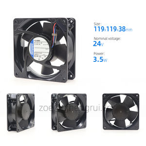 Ventilador Axial ebmpapst 4184NMCR 24V DC 119x119x38mm IP68 2800RPM 165mA con Rodamiento de Bolas, Impermeable, para Gabinetes - Product Image 2