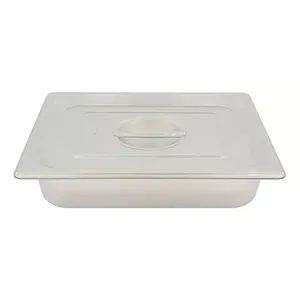 Insert en acier inoxydable 1/2 6 cm avec couvercle Shorbull - Product Image 1