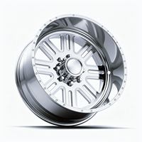 Jantes en alliage forgé personnalisées SL 26x14 26x16 28x16 30x16 8x165.1 8x170 8x180 Super Single à déport profond pour F-150 F-250 RAM1500