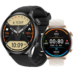 שעונים דיגיטליים עגולים Gw63 עם מסך עגול, עמידות למים בתקן IP67, מעל 100 מצבי ספורט, צמידים חכמים, שיחות Bluetooth, ניטור דופק, שעון חכם 2024 - Product Image 5