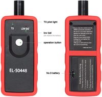 Herramienta de Activación de Sensores TPMS para Vehículos GM Compatibles, KINGBOLEN EL-50448 315MHz 433MHz