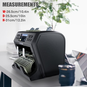 WT-800 CIS Mixte XOF XAF USD MXN GBP <span class=keywords><strong>EURO</strong></span> <span class=keywords><strong>AED</strong></span> SAR devises valeur comptant billet machine - Product Image 6