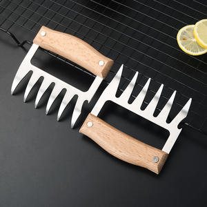 Fourchette à viande en acier inoxydable Yangjiang, outil de cuisine pour déchiqueter la dinde, lavage à la main uniquement - Product Image 2