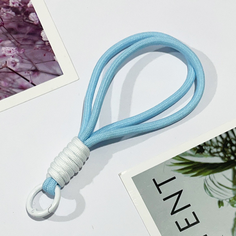 Noeud blanc Corde bleu clair