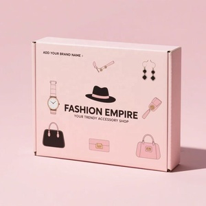 Bán buôn tùy chỉnh Matte màu sóng gửi thư Thương mại điện tử bao bì giấy nhỏ các tông vận chuyển hộp bưu phẩm - Product Image 4