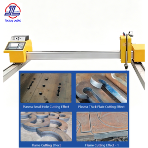 เครื่องตัดพลาสม่าแก๊ส CNC แบบ Gantry รุ่น 1530 จากโรงงาน พร้อมซอฟต์แวร์ FastCAM สำหรับตัดเหล็กกล้าคาร์บอน สแตนเลส และเหล็ก ใช้มอเตอร์ 220V - Product Image 1