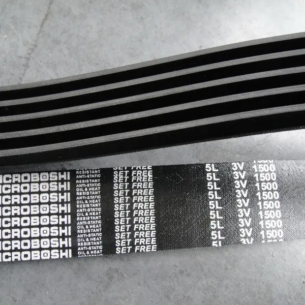 سير ميتسوبيشي بالمصنع الصيني على شكل حرف V, حزام ناقل حركة ملفوف على شكل حرف V ، من نوع Z قابل للتعديل