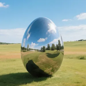 Trang Trí Ngoài Trời Vườn Trang Trí Nội Thất Khổng Lồ Đánh Bóng Gương Trứng Bức Tượng Lớn Kim Loại Nghệ Thuật Hiện Đại Hình Dạng Trứng Tùy Chỉnh Thép Không Gỉ Bức Tượng - Product Image 1