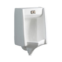 Urinoir mural en céramique blanche avec capteur, modèle F, à chasse automatique, pour hôtels, commerces et toilettes publiques, équipement sanitaire