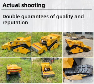 中国製 農業用 リモコン付き 自動 ミニ RC クローラー ロボット 芝刈り機 ゼロターン - Product Image 6