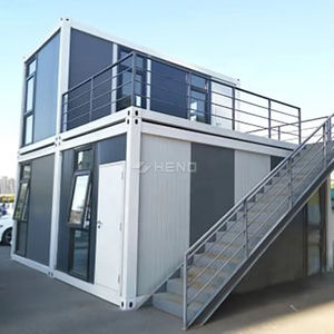 Maisons préfabriquées modernes personnalisées en kit, 1 salle de bain, petites maisons, 1 ou 2 chambres, conteneurs préfabriqués prêts à être expédiés - Product Image 2