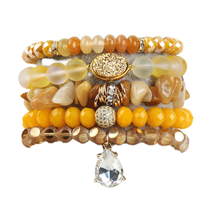 Juego de Pulseras Elásticas con Cuentas Geométricas Bohemia en Más de 100 Colores, Regalos de Boda, Joyería de Cristal para Mujer, Nuevo Producto 2023 - Product Image 4