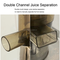 300W 4 '72 ''Grote Trechter Koude Pers Lage Snelheid Fruitschroef Juicer Handvrije Slow Juicer Machine Sapcentrifuge Voor Commercieel Gebruik