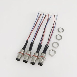 Không thấm nước M8 kết nối cáp Thông tư Nam/Nữ 3/4/5/6/8 Pin M8 cảm biến kết nối tiêm đúc dây - Product Image 5