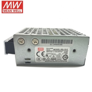Fuente de Alimentación Conmutada Meanwell de 15W, 5V 3A <span class=keywords><strong>RS</strong></span>-15-5, Mini Convertidor de CA a CC - Product Image 6