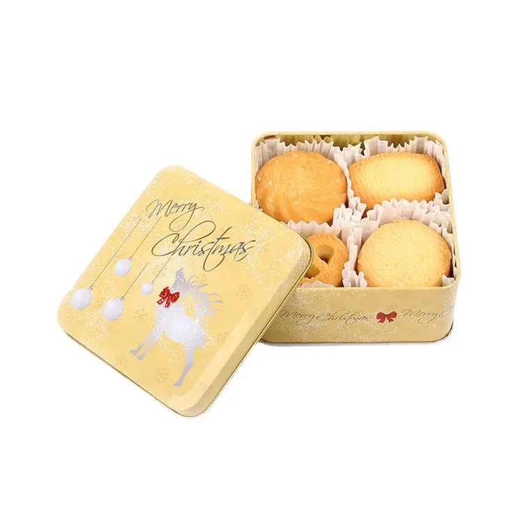 Biscuits fine pour aliments, g, au beurre danois royal, cookies porte-bonheur