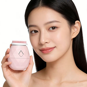 Cepillo de Limpieza Facial Eléctrico Sónico de Silicona 2 <span class=keywords><strong>en</strong></span> <span class=keywords><strong>1</strong></span>, Dispositivo Suave con Vibración - Product Image 3