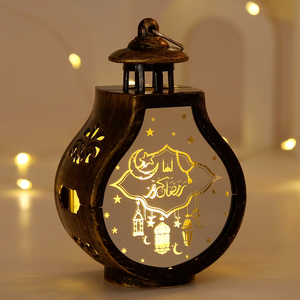 DAMAI Led Ramadan Lantern Medium Size Decorative Light Indoor Festival Craft Arabic Style <b>Lamp</b> - Product Image 2