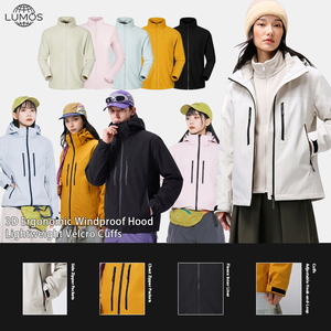 Veste de randonnée imperméable haute performance unisexe, veste de montagne pour la pêche avec doublure polaire amovible pour hommes et femmes - Product Image 2