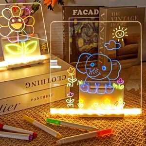 Pizarra de Dibujo Acrílica LED Moderna para Niños, Ideal para el Regreso a Clases y Celebraciones de Graduación, con Impresión UV Personalizada - Product Image 3