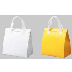 Bolsa Térmica Desechable de Material No Tejido, Económica, con Diseño de Letras, Capacidad de 2L, Plegable e Impermeable, Promoción de Fábrica China 2022 - Product Image 3