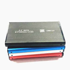<span class=keywords><strong>USB</strong></span> 2.0 / <span class=keywords><strong>USB</strong></span> 3.0 Metall gehäuse Notebook 2,5 Zoll mobile SATA serielle Schnitts telle <span class=keywords><strong>HDD</strong></span> SSD Festplatten laufwerk externe Box Gehäuse - Product Image 1