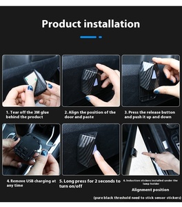 Phổ xe cửa chào đón ánh sáng USB phí Led Logo ánh sáng Xe Cửa bóng chiếu với di chuyển hình ảnh hoạt hình - Product Image 4