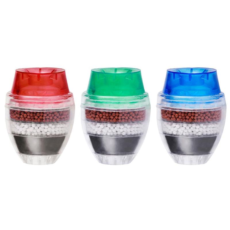 Кухонный Кран Водопроводный очиститель для домашнего хозяйства 5 слоев очиститель воды фильтр фильтрации Мини кран очиститель с активированным углем