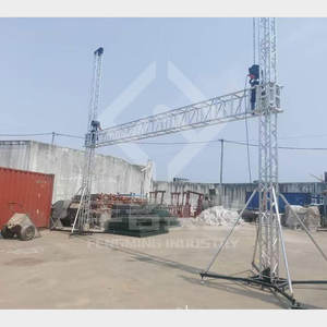 Sahne kafes sistemi için yüksek kalite taşınabilir DJ kafes olaylar için alüminyum ekran yapısı üçgen alüminyum alaşım tıkaç cıvata - Product Image 5