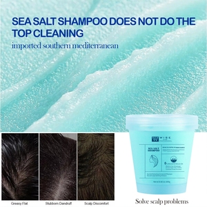 Champú Anticaspa de <span class=keywords><strong>Sal</strong></span> Marina de Uso Diario para una Limpieza Suave, Hidratante y para un Cabello Suave y Liso, Fórmula Orgánica Rica, Venta al por Mayor - Product Image 1