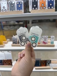 Protector de Pantalla de Lente de Cámara de Vidrio Líquido Metálico Nuevo para iPhone 11 12 13 14 15 Pro Max - Product Image 4