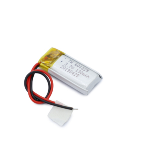 Pequeña lipo celular TW601225 3,7 v 130mah batería de li-polímero para la grabación pluma dispositivos de tecnología de vestir - Product Image 3