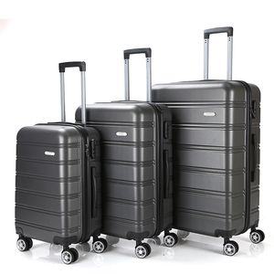 <span class=keywords><strong>3</strong></span> PCS ABS Valise <span class=keywords><strong>Set</strong></span> Voyage 20 24 28 Pouces Bagage à main Bonne Qualité Vente en Gros d'Usine Prix Très Bon Marché Bagages - Product Image 4