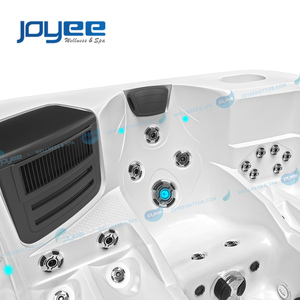 JOYEE-Jacuzzis pequeños al aire libre para 3 personas, bañera de hidromasaje con sistema Balboa - Product Image 6
