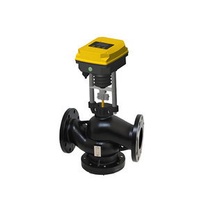 Vanne de régulation électrique KING-TOP avec communication RS485, protection IP54, contrôle proportionnel pour systèmes CVC eau et vapeur - Product Image 4