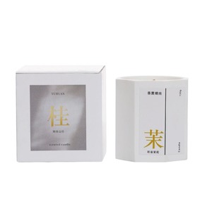 Velas Aromáticas en Vaso Octagonal, Cera de Soja, Fragancia Duradera, Decoración para el Hogar, Regalo - Product Image 3