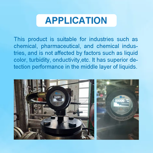 جهاز قياس ترتيب السوائل بالموجات فوق الصوتية الذكي من سينتك، مصنوع من مواد SS316L+PFA، مقاوم للماء IP66، جهاز إرسال مستوى بسن/شفة - Product Image 6