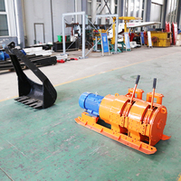 Treuil pneumatique de haute efficacité pour l'exploitation minière, treuil à air comprimé, câble en acier, treuil à air antidéflagrant pour les mines de charbon souterraines