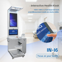 Solution de contrôle de santé avant embauche, kiosque de service médical/personnel OEM, écran tactile LCD 32 pouces, garantie 1 an