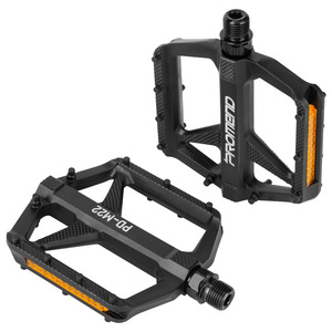Pedal <span class=keywords><strong>de</strong></span> Bicicleta <span class=keywords><strong>de</strong></span> Montaña Ultraligero PD-M22 a Precio Económico con Reflector, Rodamientos <span class=keywords><strong>de</strong></span> Carretera, Eje <span class=keywords><strong>de</strong></span> Cromoly Suave - Product Image 1