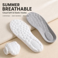 Semelles de sport ultra-douces Cloud Step en nid d'abeille, respirantes, anti-transpiration, légères, amortissantes, 5-12 mm, 3 couleurs, 35-46, OEM