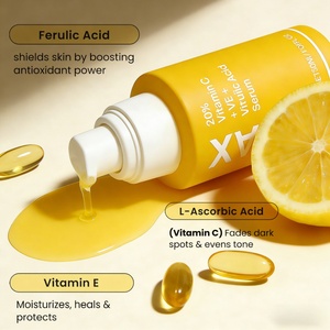 Siero CEF VC 30ML OEM ODM Etichetta Privata, 20% VC+E+Acido Ferulico, Antiossidante Classico Illuminante per Pelle Grassa e Secca, Senza Profumo - Product Image 3
