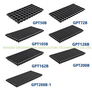 Plateau <span class=keywords><strong>de</strong></span> transport <span class=keywords><strong>en</strong></span> <span class=keywords><strong>plastique</strong></span> robuste à 105 alvéoles pour la germination des graines - Product Image 6