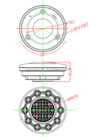 10-30V rond LED feux de remorque indicateur d'arrêt feux arrière de remorque arrière LED camion remorque lumière