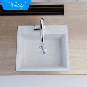 Vendita calda prezzo all'ingrosso moderno composito di quarzo granito bianco <span class=keywords><strong>lavello</strong></span> da <span class=keywords><strong>cucina</strong></span> - Product Image 2
