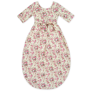 Falda Larga con Estampado Floral Personalizado, Ropa de Boutique para Bebés, Vestido Abullonado de Manga Larga para Niñas Pequeñas, Ropa de Otoño - Product Image 6