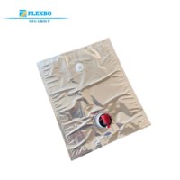 Sachet Doypack en aluminium aseptique avec valve pour liquides/vin/jus concentrés/huile, emballage alimentaire pour café, thé, boissons, eau minérale