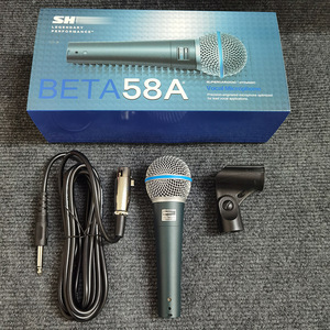 Micrófono Profesional Beta58a, Micrófono Dinámico Cardioide con Cable <span class=keywords><strong>Sm58</strong></span> para Voz, Micrófono de Karaoke para <span class=keywords><strong>Shure</strong></span> - Product Image 5